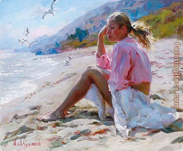 By the shore